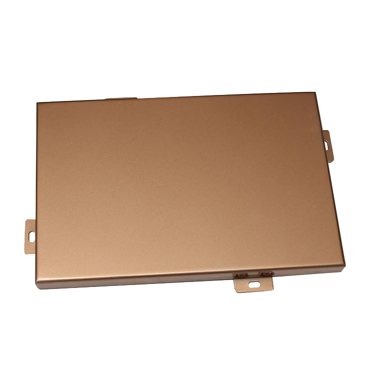 仿铜拉丝铝单板