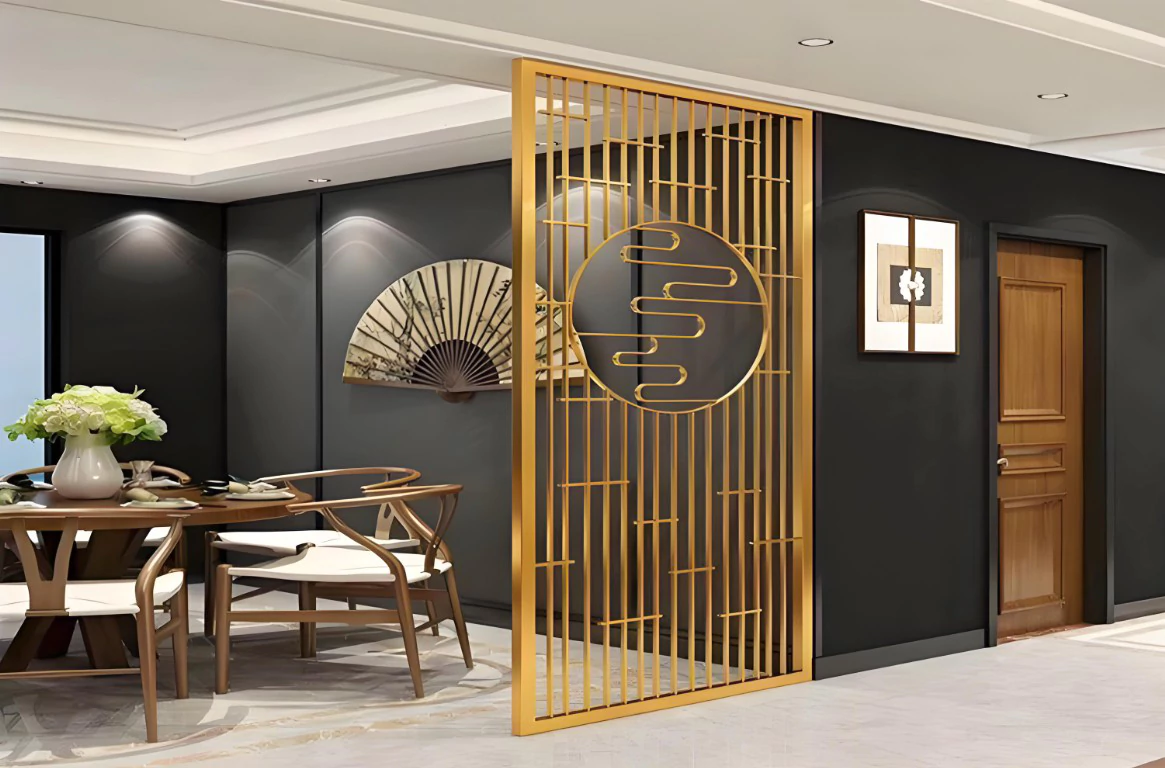 铝屏风雕刻，古典与现代的的碰撞